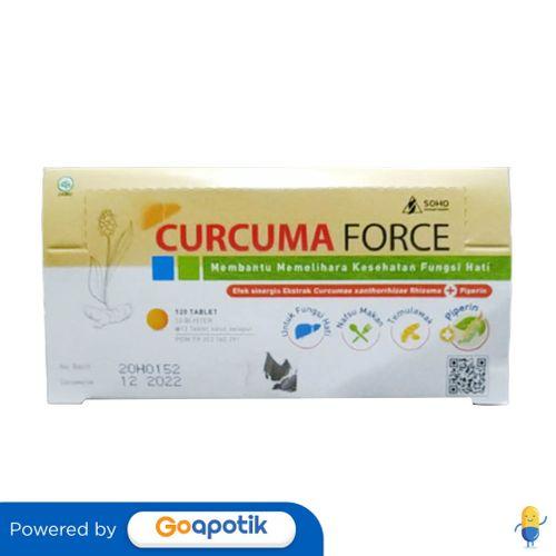 Gambar CURCUMA FORCE BOX 120 KAPSUL dari Apotek Anda Medan by GoApotik Kota Medan Tokopedia