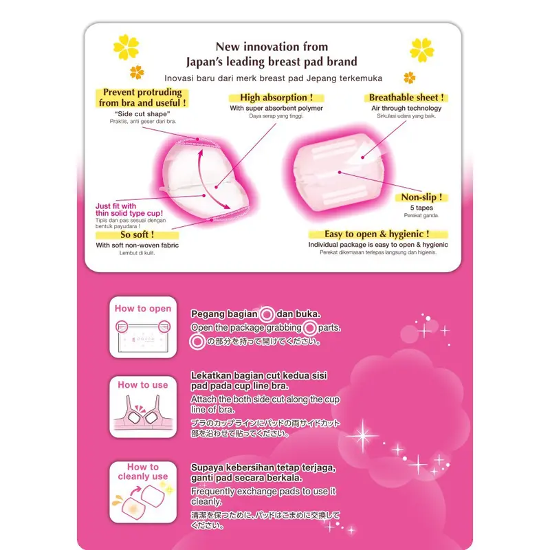 MAMA PAD MURAH BREAST PAD PENYERAP ASI MAMAPAD / PREMIUM BREASTPAD MENYUSUI / PEMBALUT BERSALIN 3