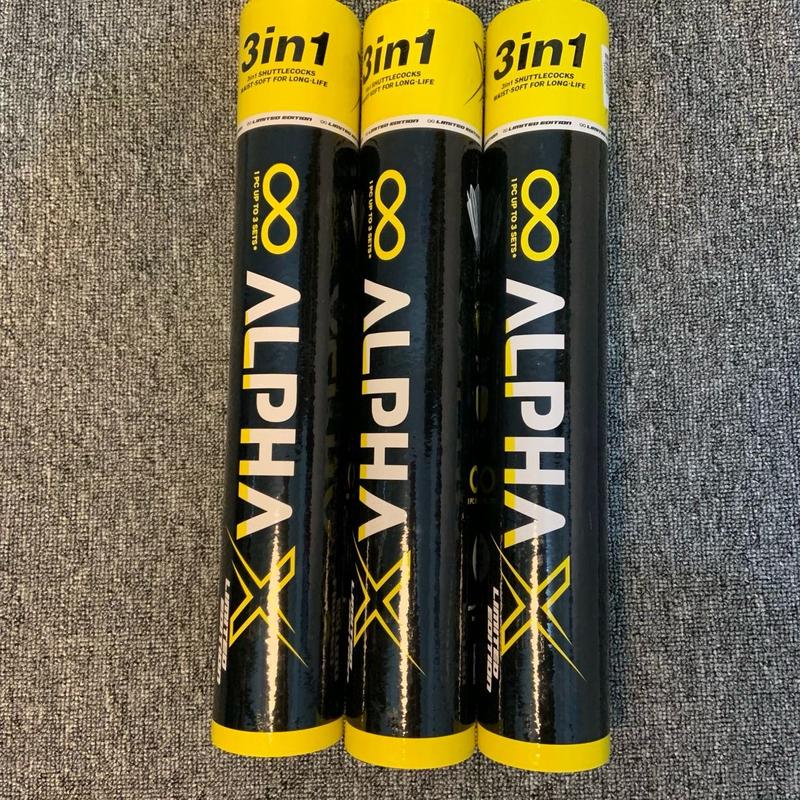 SHUTTLECOCK BADMINTON ALPHA X 3IN1 ORIGINAL kok murah 1