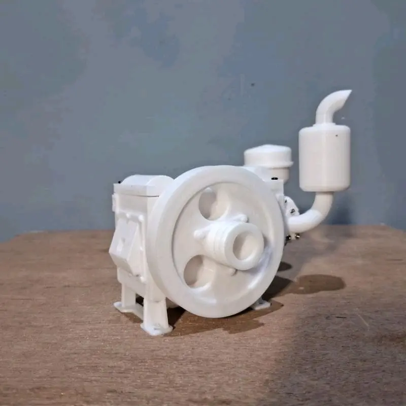 Miniatur mesin diesel Dongfeng kosongan 3