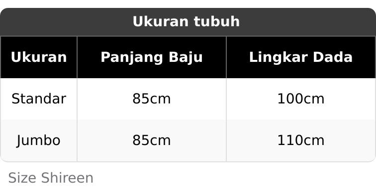 Shireen Blouse Kimono Lebaran 2026 by Zeapa.Chic | Atasan Rayya Series Hijab Friendly