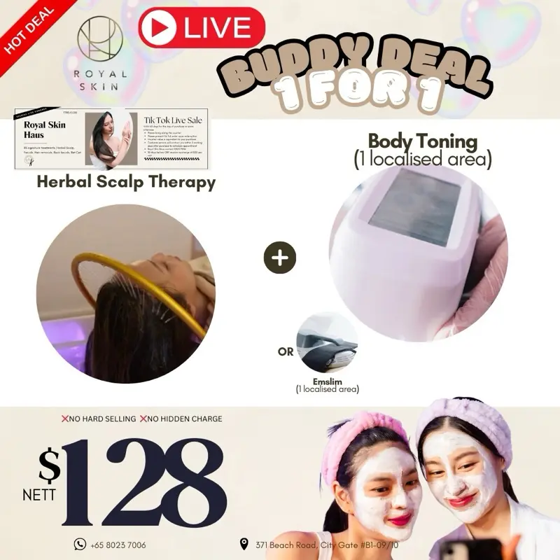 Buddy 1-for-1 Promo – Scalp & Body Glow-Up!