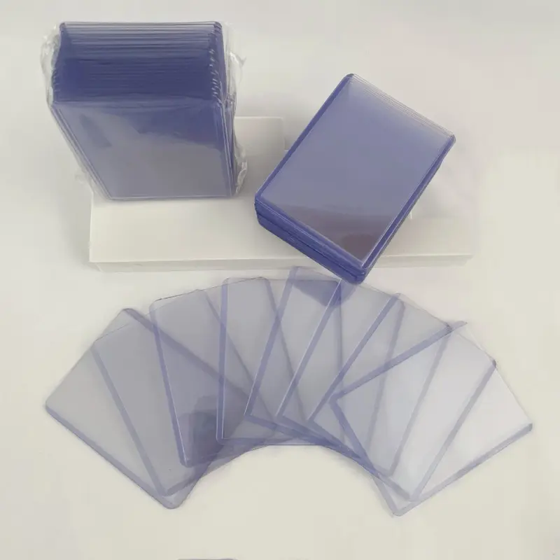 -25 toploader mỗi gói hoàn hảo cho tất cả các thẻ giao dịch kích thước tiêu chuẩn. 6