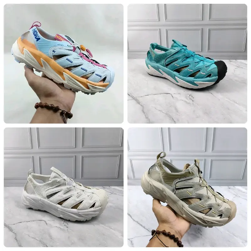 Sepatu Sendal Selop Hoka Hopara Uniseks Outdoor Sandal Shoes Wanita Pria 0