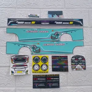 livery komang satu set vinil anti air