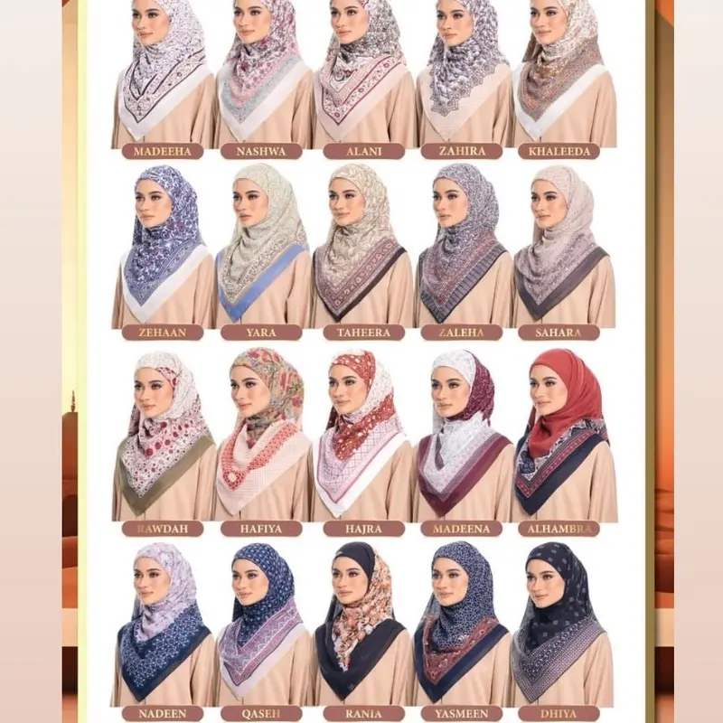 Hijab Malay Shawlpublika Qabul Seri Ready Stok 0