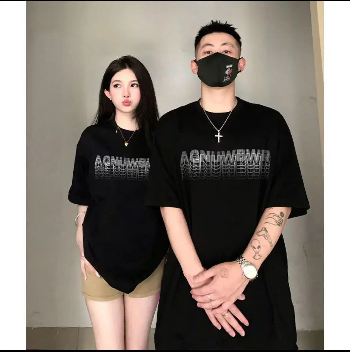 ③Áo phông nam nữ dáng rộng unisex chất cotton cực xinh