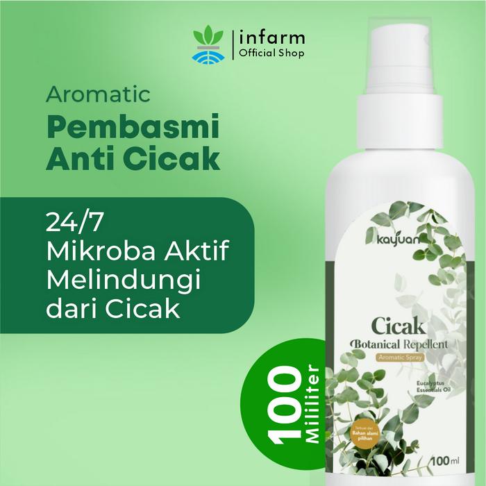 Gambar INFARM - Repellent Anti Cicak 100ml Organik Aman untuk Rumah & Dapur dari Infarm Kota Surabaya Tokopedia