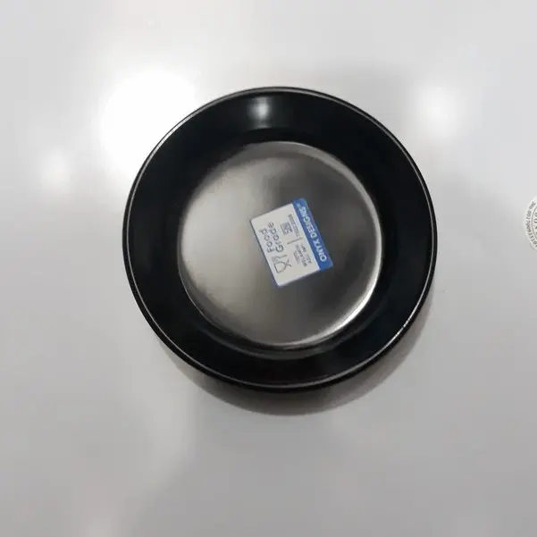 Piring Sambal Hitam Putih Bulat Melamin Premium Onyx Diameter 9CM Sauce Dish Tempat Saos Saus Sambal Kecap Acar Kimchi Wasabi Bumbu Dapur Chili Oil Sauce Plate Cafe Restoran Oriental Jepang Rumah Makan Hotel 2