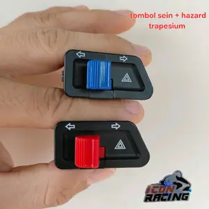 Saklar Tombol Sein Trapesium Sein Kanan Kiri Plus Hazard