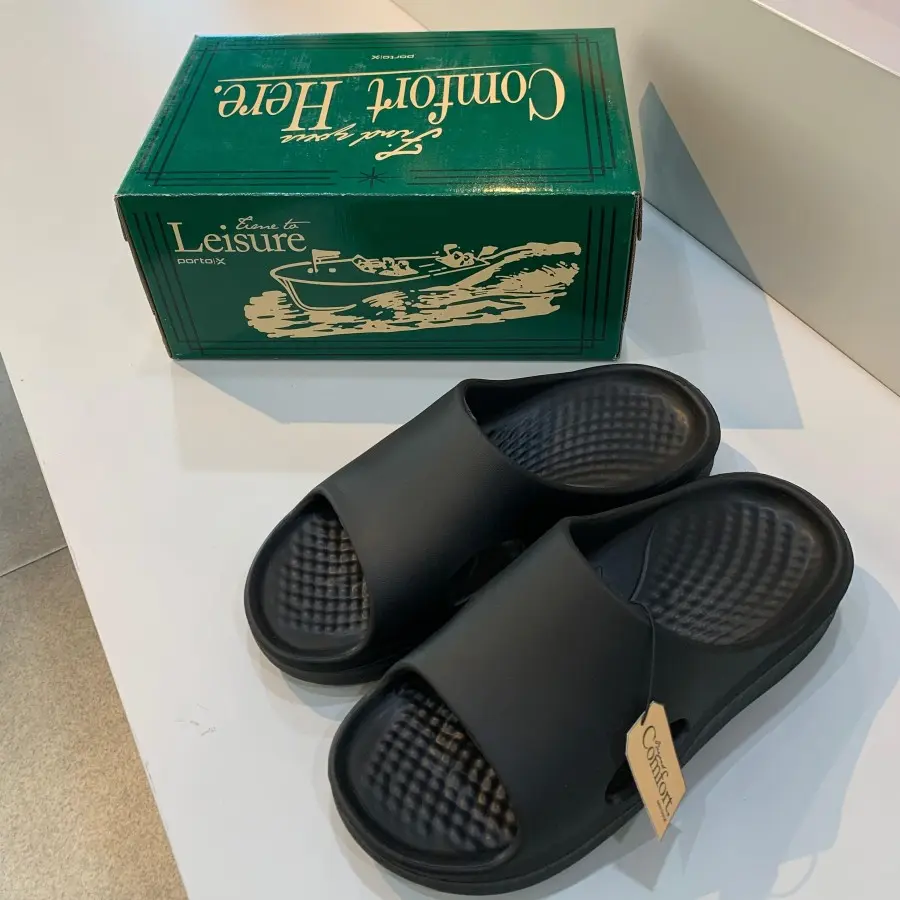 Porto X Sandals - Verner Slides Black Original