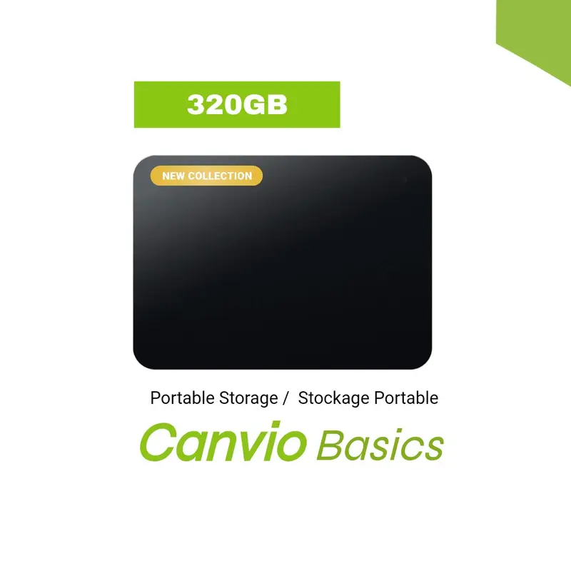Harddisk Eksternal 1TB USB 3.0 Portable Kompatibel Windows MacOS PC 5400Rpm - Penyimpanan Data Portabel - Hardisk Storage Komputer Hdd 3