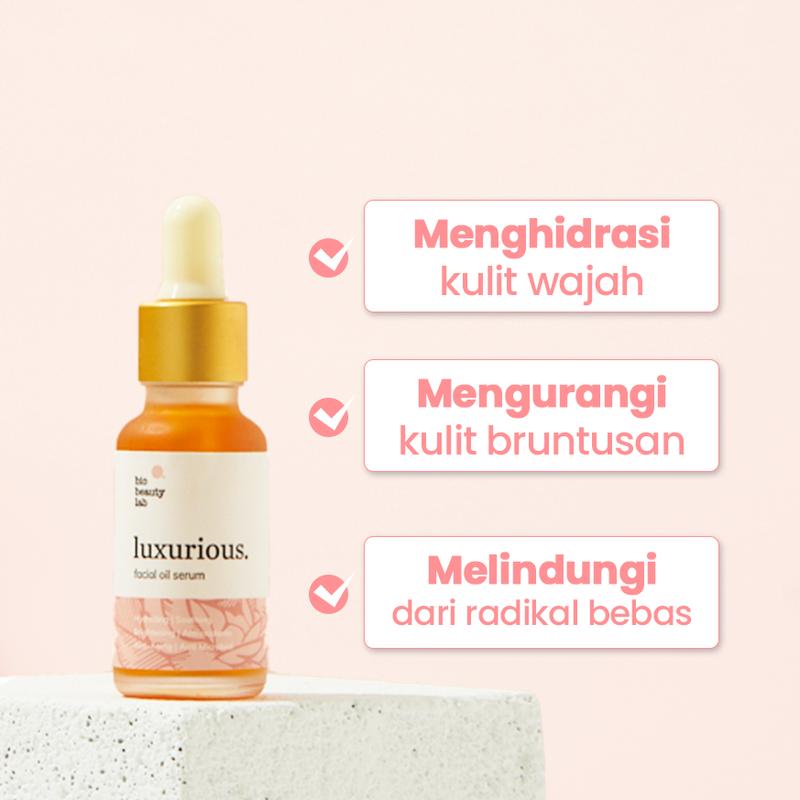 Product Introduction of Bio Beauty Lab Luxurious Facial Oil Serum Wajah 20ml / 10ml / 5ml 2