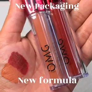 1212 PROMO Paket Ombre Lips isi 2 Lipstik Lipcream | Ombre OMG Lipstick Waterproof kemasan omg  gloss Bibir Coffe keke mood lip cream