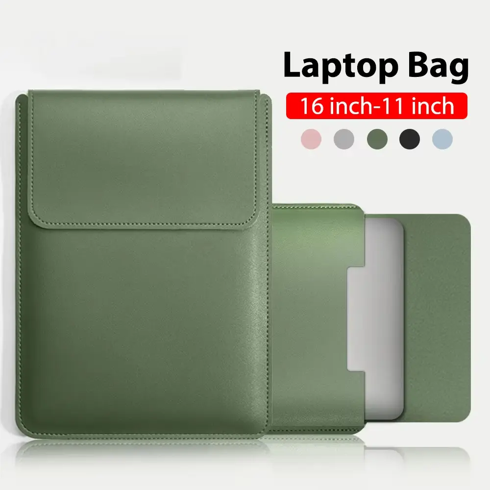 Sarung Lengan Komputer Riba, Ultra Nipis, Sesuai untuk MacBook, Lenovo, Huawei, Xiaomi, PC Notebook 16 ", 15", 14 ", 13", 11 ", iPad Air / Pro, Komputer Tablet, Kalis Air, Kalis Kejutan, Langsing, Ringan, Aksesori Pembawa Perjalanan Laptop Merah