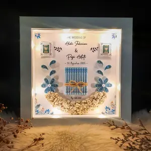 Bingkai Mahar Rustic Minimalis Quiling (SEHARI)