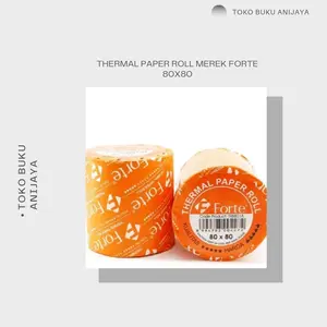 THERMAL PAPER ROLL MEREK FORTE 80X80 Kertas Nota Struk