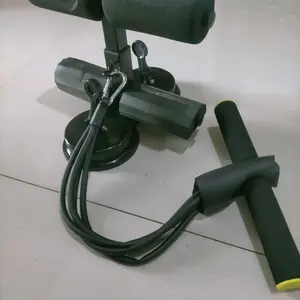 【COD】XMVP Mesin Sit-Up Hisapan Kuat Daya Super 3 Tingkat Intensitas Alat Latihan Inti Perut dengan Kunci Kaki & Tali Tarik Profesional untuk Latihan Perut Efektif