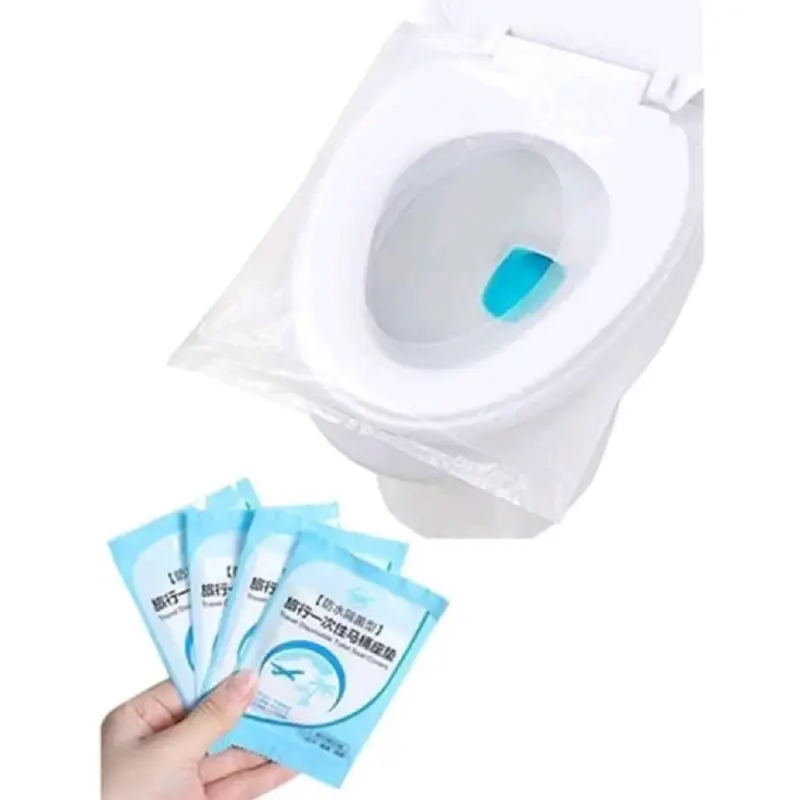 TRAVEL TOILET SEAT COVER DISPOSABLE / ALAS DUDUK KLOSET TOILET PLASTIK /ALAS DUDUK TOILET 3