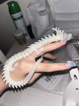 Product Review of [13.8-SD] 11 fingers  interchangeable Handmade Nail Press On Nails  IF you buy more ,surprise more! from 天**️ 1