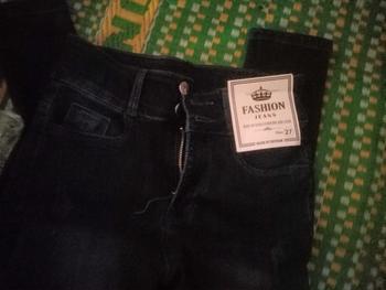 Product Review of D10 Quần jean nữ dài 95cm 2 nút  nhiều màu,ôm gọn,dành cho nữ, từ 42kg đến 75kg, co giãn thoải mái ,mềm mịn Pants Denim Women Ong quan  jeanom Có Túi quần big from D**n 1
