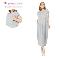 Gambar Daster Dress Hamil Menyusui Adem Spandek Canya Maple - Black dari Baju Hamil Menyusui Happymomma Kota Tangerang Selatan 1 Tokopedia