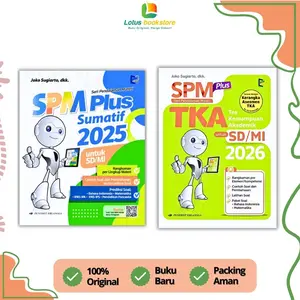 SPM Plus TKA & Sumatif US SD/MI - Persiapan Ujian Kelas 6 - Buku Erlangga Original