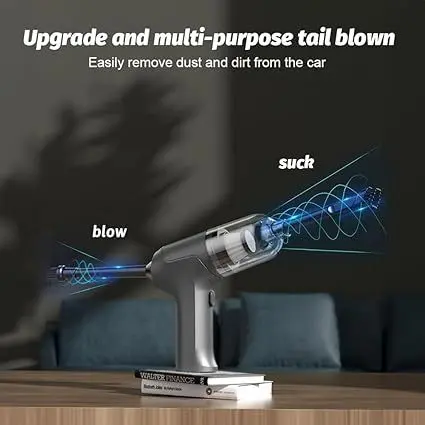 [3IN1] Vacuum Cleaner AS-228 Penyedot Debu Mini Portabel Blower Pengisap Tanpa Kabel 3 In 1 USB Isi Ulang Bivolt 120W Pembersih Rumah Tangga Keyboard Sofa Rumah Membersihkan 7