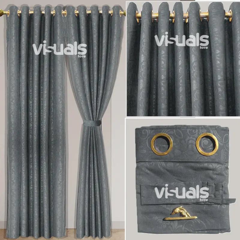Gorden Minimalis Gorden Jendela dan Pintu Motif Polos Embos 3