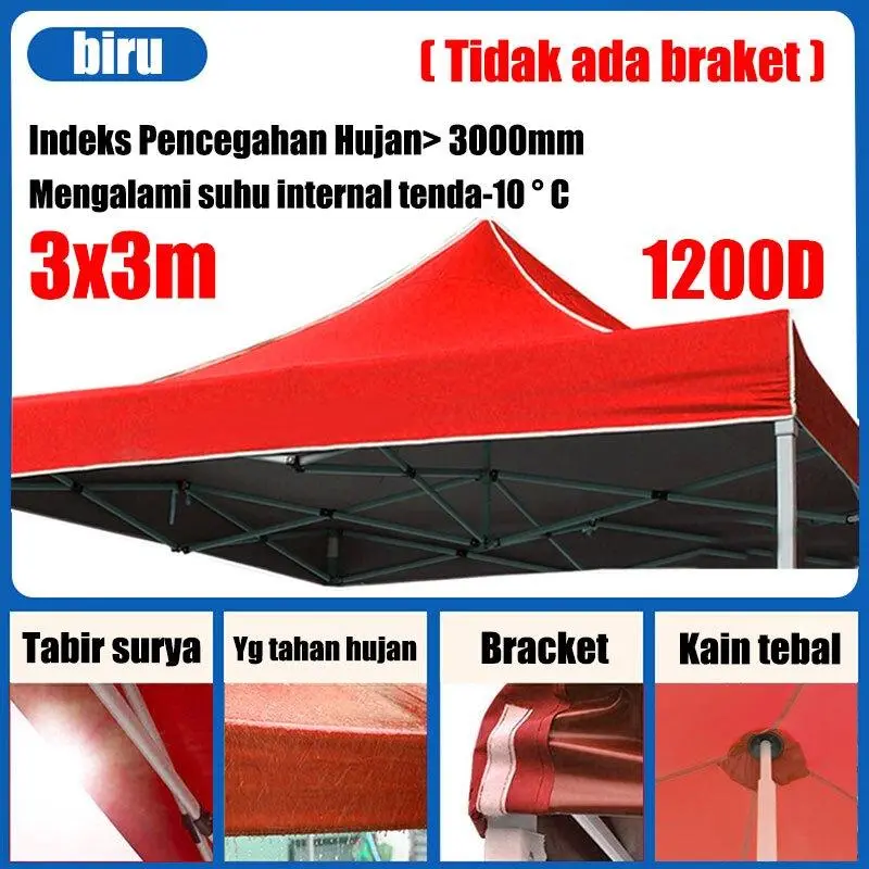 merah 3 * 3 meter