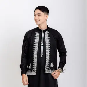 Promo Guncang Rompi Bordir Vest Jubah Pria Muslim Dewasa Terlaris