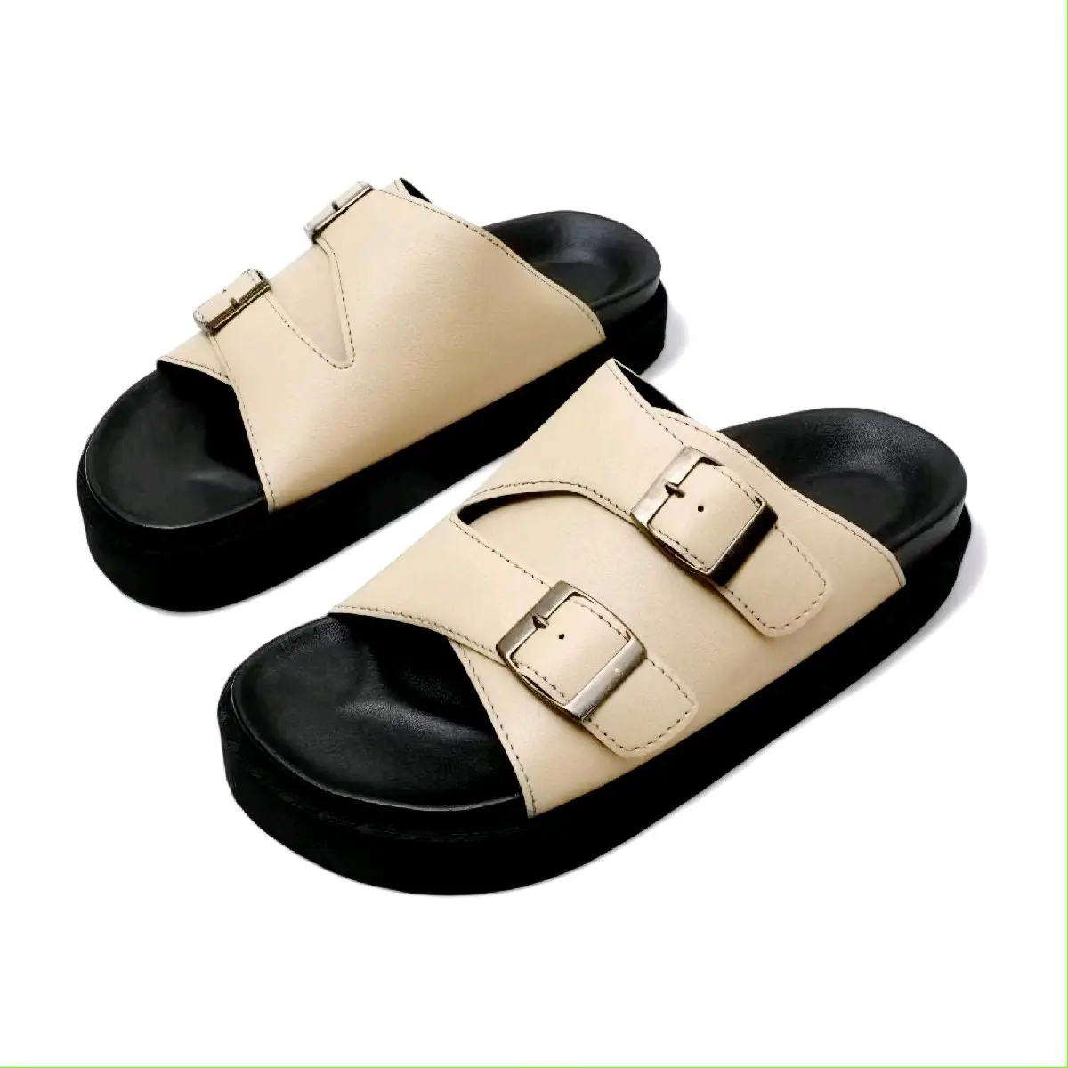 Sandal Plafrom Wanita Shana Sandal Karet Cewe Kekinan Sendal Slop Perempuan Cewek Jepit