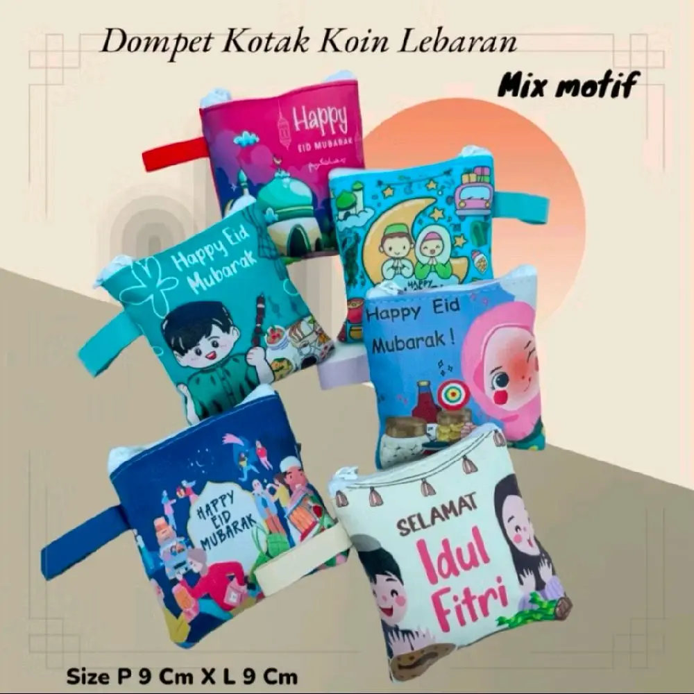 angpao lebaran idul fitri isi 12 pc untuk berbagi Tali