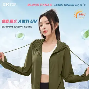 Hoodie Wanita Casual - Bahan StretchyPremium Anti-UV, Ringan Adem, Nyaman Dipakai