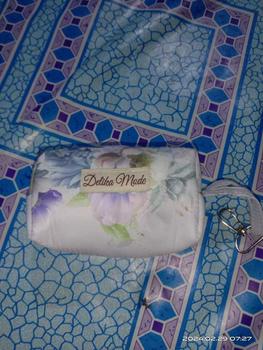 Product Review of DelikaMode - Mukena Travel Mini Pouch Parasut Korea Motif 2in1 Mukenah Mini Travel Atasan Bawahan Dewasa Renda Panjang Muslim Mukena Kecil from A** R**s Z**l 2
