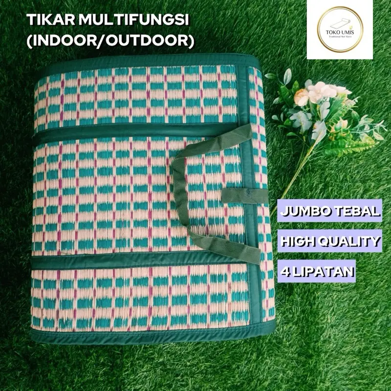 Tikar Lipat Piknik Hajatan Jumbo Tebal Murah ukuran 2x2 Meter 2x3 Meter 3x3 Meter