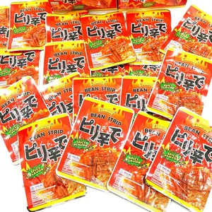 Lianggui Bean Strip Box Isi 30 Rasa Enak Pedas