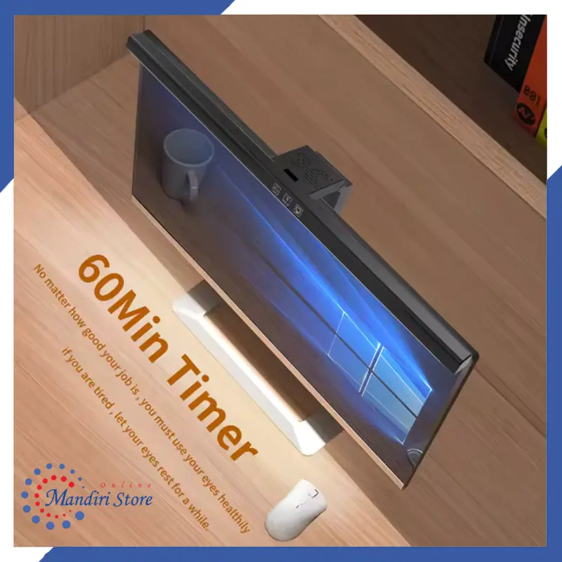 Screen Bar Monitor LED 40 CM/50 CM | Lampu Meja Kerja Gaming Setup Desk 4