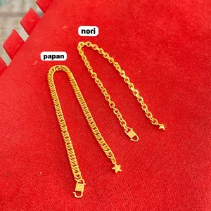 gelang papan dan nori KECIL dewasa Kuning Perhiasan