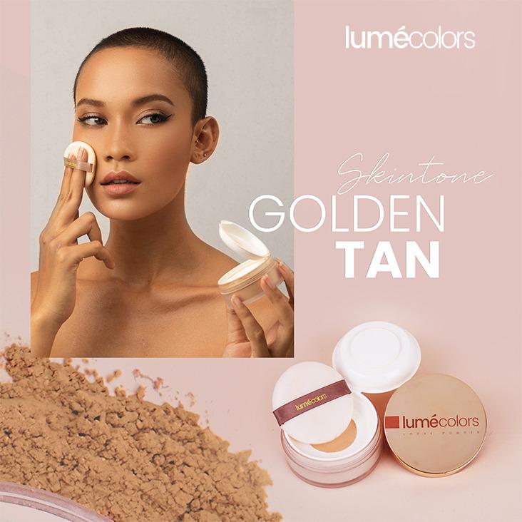 Lumecolors Loose Powder Pore Blurring Effect With Oil Control Bedak Tabur Tahan Lama Flawless Ringan 5