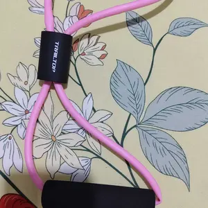 [READY] TrailTop Tali Olahraga Tali Stretching Fitness Gym Yoga Stretch Rope Resistance Bands 8 Toning Tube Portable Otot Busa Outdoor