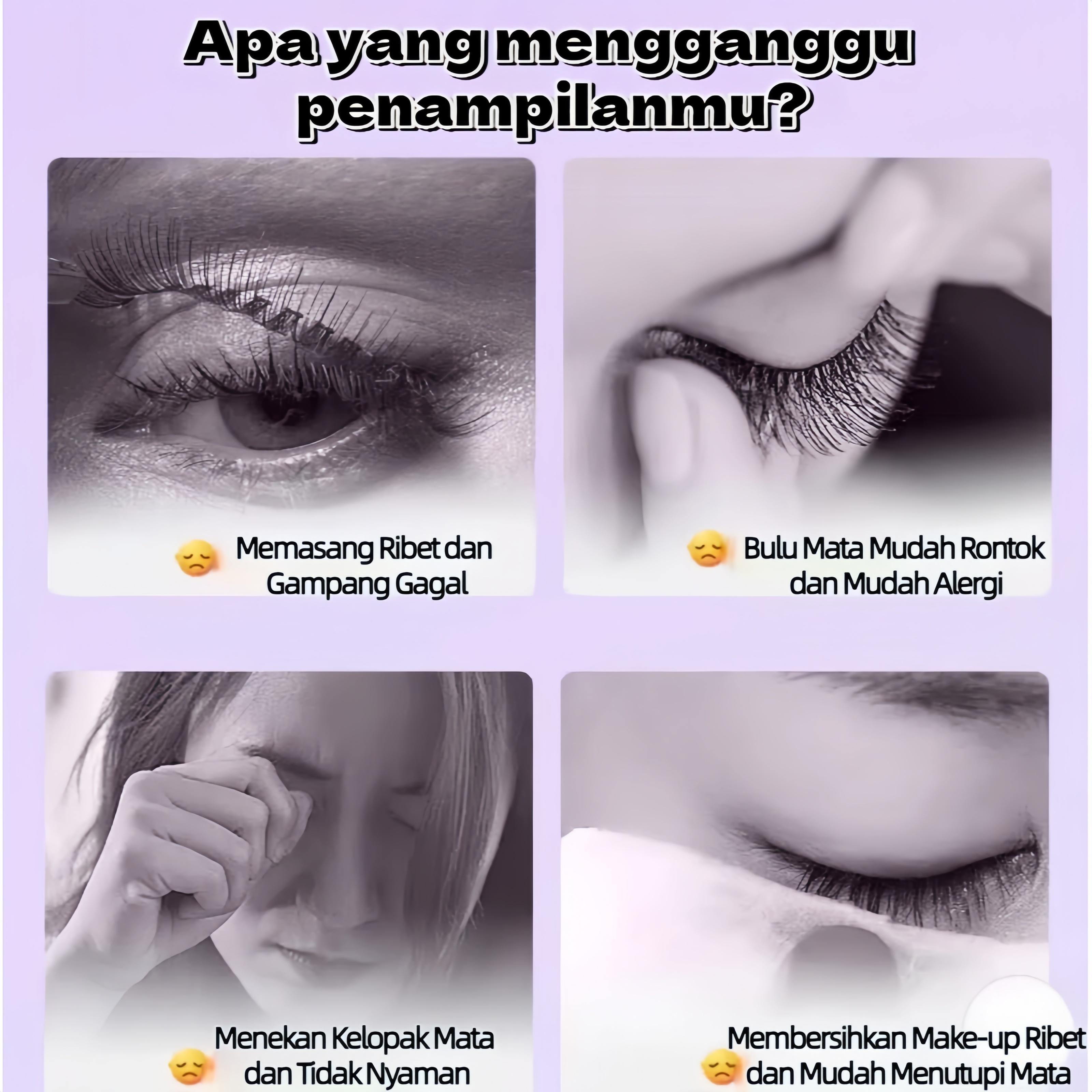 Breezy Bulu Mata Wanita Untuk Pemula Mudah Dipakai Cocok Semua Acara Langsung Bikin Mata Lebih Besar Beli 1 Dapat 3 Lebih Hemat Lem Tahan Lama Bulumata Eyelash Wajah
