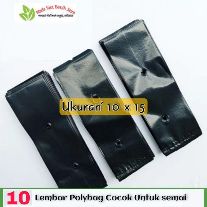 Gambar 10 Lembar polybag kecil Cocok untuk semai benih tanaman Murah - Varian, Standar dari Nada fast benih jaya Kab. Banyumas 5 Tokopedia