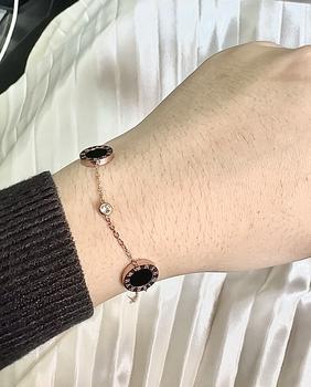Product Review of Gelang Rantai Pecah Kopi Bulat Moon Bracelet Titanium Perhiasan from g**🐮 3