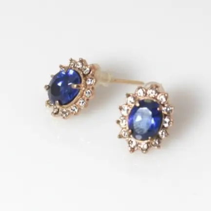 Eka Swasa Anting Blue Sapphire - SAT0169