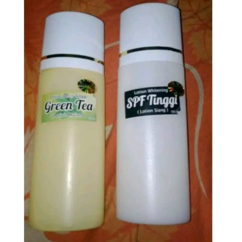 [ MAS BEAUTY ] HB GREENTEA SIANG MALAM/ BODY LOTION GREEN TEA ORIGINAL SEGEL Memutihkan Tubuh 2