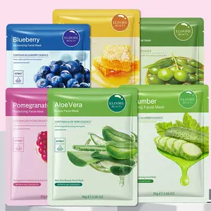 ELDORE PAKET ISI 15 Masker Facial Sheet Mask BPOM