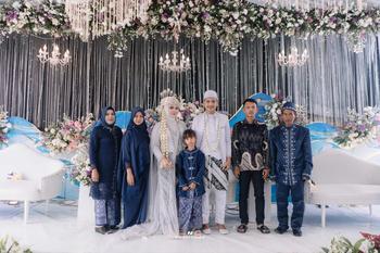 Product Review of SET OUTER FUJI dress lebaran/ kodangan pesta termurahhh baju kondangan kekinian baju one set outer set brukat mewah wanita baju bridesmaid wanita Muslim Panjang Gamis Setelan from M**a 2