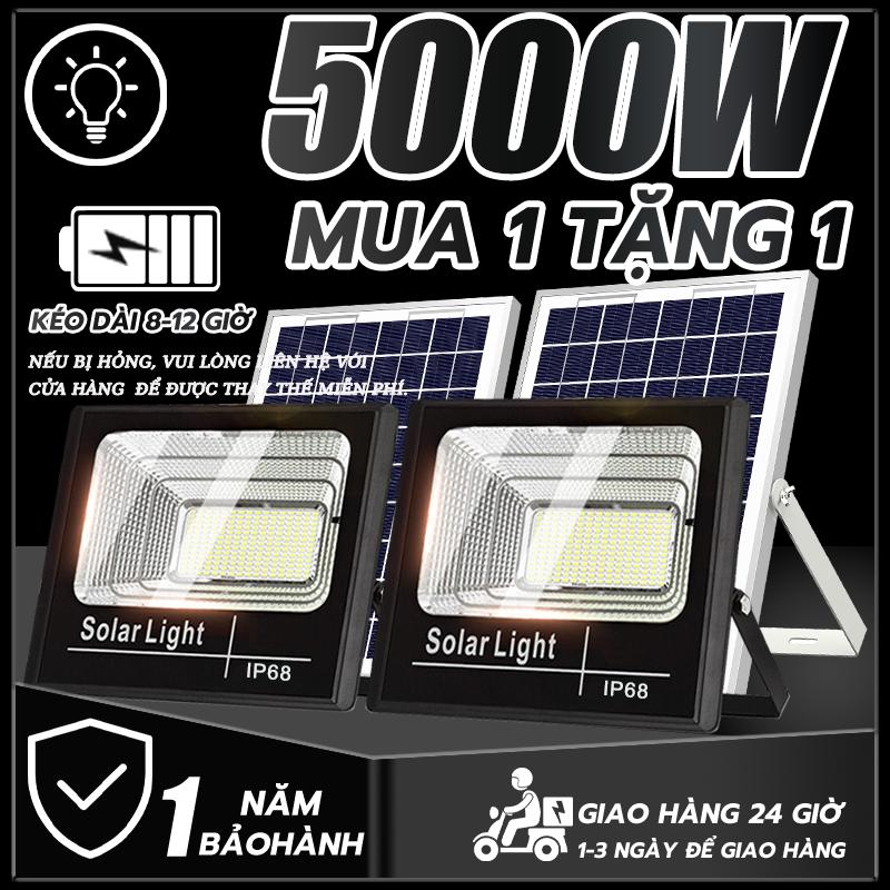 Đèn Năng Lượng Mặt Trời 5000W Chống Nước IP68 Siêu Sáng 3000W Cảm Biến Ánh Sáng LED Solar Light Chính Hãng Mua 1 Tặng 1 Giao Hàng Nhanh COD đèn năng lượng mặt trời siêu sáng đèn trang trí ngoài trời đèn năng lượng 5000w chính hãng solar light chính hãng