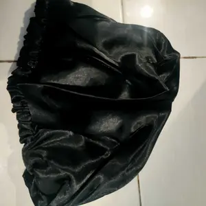 Hair Bonnet Silk Silk Satin Hair Bonnet Berkualitas High Dua Warna Penutup Kepala Topi Tidur Dua Lapis Pelindung